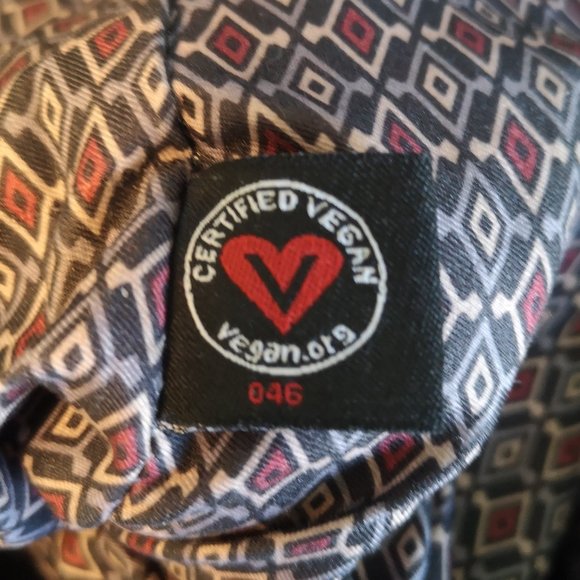 URBAN EXPRESSIONS Blue Tote Certified Vegan Purse - Picture 6 of 7